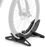 CXWXC Bike Floor Stand - Bicycle Parking Stand Fit 16"-29" Wheel, Adjustable Bike Floor Rack Stand for all 30-80mm Wide Tires