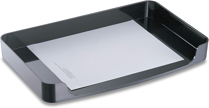Officemate 2200 Series Side Load Tray, Legal Size, Black, 1 Tray (22212)