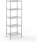 21" Deep x 30" Wide x 86" Height Wire Shelving Kit | 5-Tier | NSF Commercial Storage Rack Unit