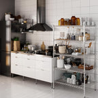 24" Deep x 36" Wide x 64" Height Wire Shelving Kit | 5-Tier | NSF Commercial Storage Rack Unit