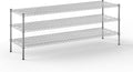 21" Deep x 72" Wide x 27" Height Wire Shelving Kit | 3-Tier | NSF Commercial Storage Rack Unit