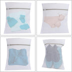 Set of 4 Mesh Laundry Bags, 12 x 16 Inches lingerie bags for Laundry (4)