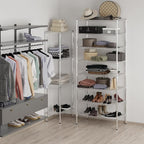 21" Deep x 36" Wide x 86" Height Wire Shelving Kit | 8-Tier | NSF Commercial Storage Rack Unit
