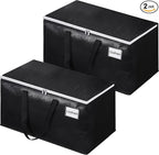 Extra Large Moving Boxes-Moving Bags with Zipper, Carrying Handles and Tag Pocket-Moving Supplies for Space Saving-Totes for Storage-for moving, Storage, Camping and Travel 93L-2 Pack