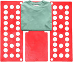 T Shirt Folder Clothes Folding Board, CollapsiblePlastic Laundry Aid, Adjustable SpeedFlip Organizer, Household Liner SorterOrganiser, for Clothing Easy Fast Home Travel Dorm Organization