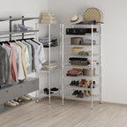 24" Deep x 30" Wide x 74" Height Wire Shelving Kit | 8-Tier | NSF Commercial Storage Rack Unit