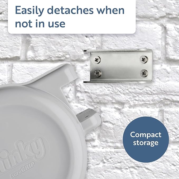 Minky Homecare Outdoor Retractable Dual Clothesline - Heavy Duty PVC Coated Line - Energy and Space Saving Removable Laundry Drying Line - 2 x 49 Feet