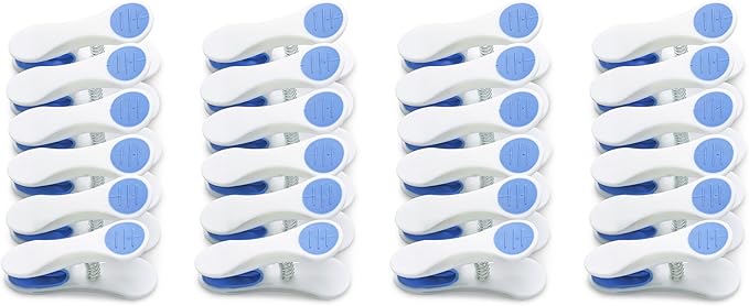 Whitmor Soft Touch Clothespins - Set of 24