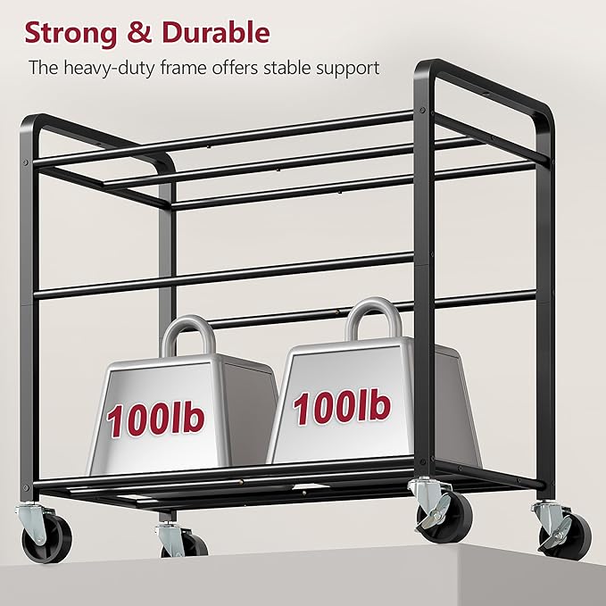 Tajsoon 350L Extra Large Laundry Cart 6 Section, Heavy Duty Laundry Sorter with Lockable Wheels, Laundry Basket with Sturdy Metal Frame, Leather Patchwork Laundry Separated with Removable Bags, Grey