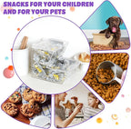 Clear Acrylic Candy Dispenser Bin with Scoop,Magnetic Snack food Storage for Bulk Candy,Cereal,Pet food,Laundry Pods