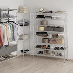 14" Deep x 54" Wide x 74" Height Wire Shelving Kit | 8-Tier | NSF Commercial Storage Rack Unit