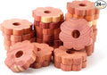 24pcs Cedar Chips for Clothes Storage, 1.77x0.31in Cedar Rings Wood Cedar Blocks Redolent Cedar Rings for Houses Drawers Closets Shoebox Clothes Storage