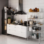 21" Deep x 30" Wide x 64" Height Wire Shelving Kit | 5-Tier | NSF Commercial Storage Rack Unit