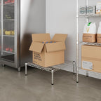 24" Deep x 24" Wide x 8" Height Wire Shelving Kit | 1-Tier | NSF Commercial Storage Rack Unit