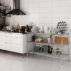 18" Deep x 54" Wide x 34" Height Wire Shelving Kit | 3-Tier | NSF Commercial Storage Rack Unit