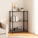 450 lbs Steel Storage Shelving 3-Tier Utility Shelving Unit Steel Organizer Wire Rack for Home,Kitchen,Office (11.8" D x 17.7" W x 26.3" H)