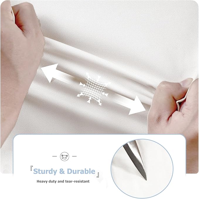 Wire Shelf Cover,600D Heavy Duty 100% Waterproof Shelf Covers for Wire Shelving,Outdoor Storage Shelves Cover for Metal Rack,30" W x 14" D x 62" H,Beige