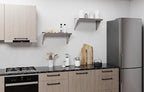 AmGood 12 in. x 24 in. Stainless Steel Wall Shelf | NSF | Metal Shelving | Garage, Laundry, Storage, Utility Room | Restaurant, Commercial Kitchen