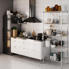 21" Deep x 30" Wide x 74" Height Wire Shelving Kit | 5-Tier | NSF Commercial Storage Rack Unit