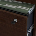 Bush Business Furniture Series C 2 Drawer Lateral File Cabinet in Mocha Cherry, Locking Document Storage for Home or Professional Office