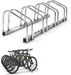 Freestanding Bike Floor Stand, Heavy Duty Bicycle Parking Rack for Garage Home Indoor Outdoor, Bike Storage Organizer Fits 22-28 Inch Wheels & 2.2 Inch Tire Width