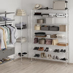 14" Deep x 60" Wide x 86" Height Wire Shelving Kit | 8-Tier | NSF Commercial Storage Rack Unit