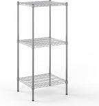 21" Deep x 24" Wide x 54" Height Wire Shelving Kit | 3-Tier | NSF Commercial Storage Rack Unit