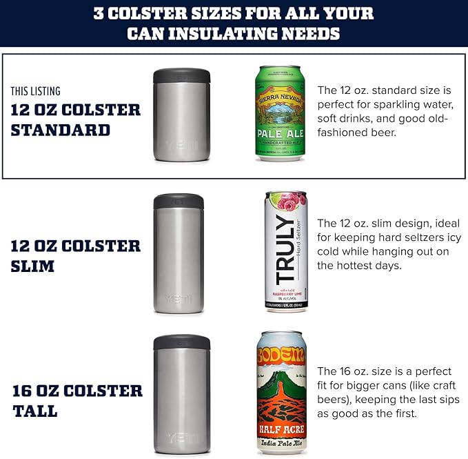 YETI Rambler 12 oz. Colster Can Insulator for Standard Size Cans, (NO CAN INSERT), Wetlands Camo