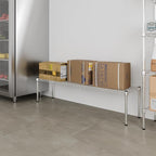 14" Deep x 60" Wide x 14" Height Wire Shelving Kit | 1-Tier | NSF Commercial Storage Rack Unit