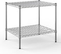24" Deep x 30" Wide x 27" Height Wire Shelving Kit | 2-Tier | NSF Commercial Storage Rack Unit