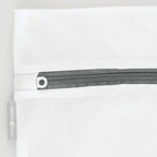 iDesign Medium Mesh Laundry Bag for Delicates - White