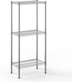 14" Deep x 24" Wide x 54" Height Wire Shelving Kit | 3-Tier | NSF Commercial Storage Rack Unit