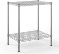 21" Deep x 30" Wide x 34" Height Wire Shelving Kit | 2-Tier | NSF Commercial Storage Rack Unit