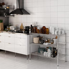21" Deep x 42" Wide x 34" Height Wire Shelving Kit | 3-Tier | NSF Commercial Storage Rack Unit