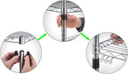 14" Deep x 30" Wide x 86" Height Wire Shelving Kit | 5-Tier | NSF Commercial Storage Rack Unit
