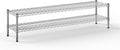 14" Deep x 60" Wide x 14" Height Wire Shelving Kit | 2-Tier | NSF Commercial Storage Rack Unit