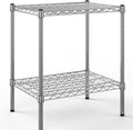 18" Deep x 24" Wide x 27" Height Wire Shelving Kit | 2-Tier | NSF Commercial Storage Rack Unit