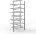 24" Deep x 36" Wide x 86" Height Wire Shelving Kit | 8-Tier | NSF Commercial Storage Rack Unit