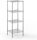 21" Deep x 24" Wide x 64" Height Wire Shelving Kit | 4-Tier | NSF Commercial Storage Rack Unit