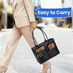 File Tote Bag, Portable File Organizer Box Hanging Filing Box Desktop File Folder Document Storage Organizer with Pockets and Handles