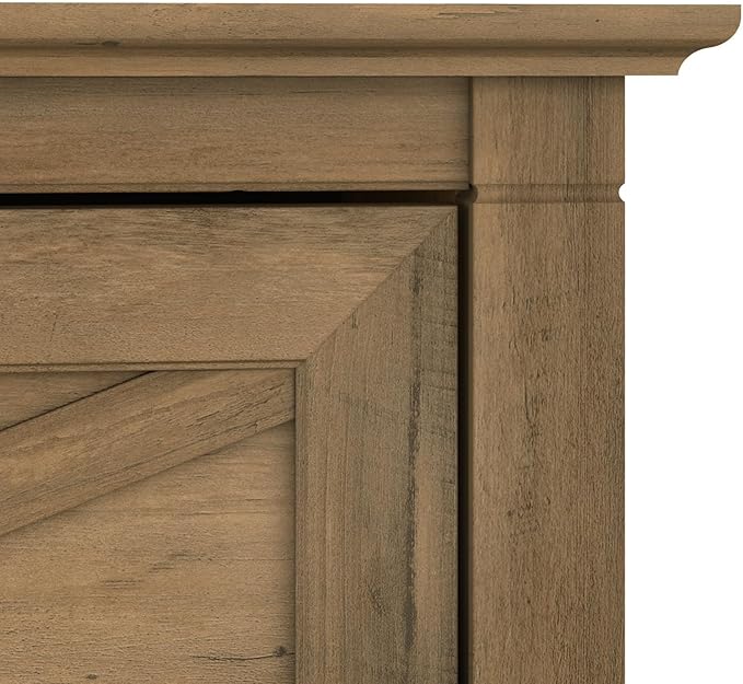 Bush Home Key West 2 Drawer Lateral File Cabinet in Reclaimed Pine, Document Storage for Home Office, Accent Chest with Drawers