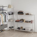 24" Deep x 60" Wide x 54" Height Wire Shelving Kit | 3-Tier | NSF Commercial Storage Rack Unit