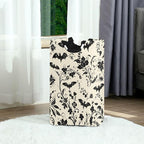 Goth Bats Laundry Basket for College Dorm,50L Collapsible Portable Laundry Hamper Storage Basket for Toys Clothes Organizer