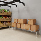 14" Deep x 72" Wide x 8" Height 1-Tier Wire Shelving Kit | NSF Commercial Storage Rack Unit