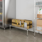18" Deep x 36" Wide x 8" Height 1-Tier Wire Shelving Kit | NSF Commercial Storage Rack Unit