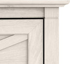Bush Home Key West 2 Drawer Lateral File Cabinet in Linen White Oak, Document Storage for Home Office, Accent Chest with Drawers