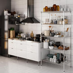 21" Deep x 36" Wide x 74" Height Wire Shelving Kit | 5-Tier | NSF Commercial Storage Rack Unit