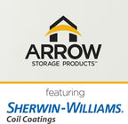 Arrow Carports Galvanized Steel Carport, Double Car Metal Carport Kit, 20' x 20' x 9', Eggshell