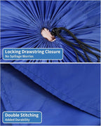 OTraki 2 Pack Small Laundry Bag 16x20 Inch Drawstring Laundry Wash Bag Dirty Clothes Laundry Sacks Organizer Machine Washable Delicate Bag Drying Do Not Exceed 176℉ Blue
