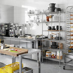 18" Deep x 30" Wide x 74" Height Wire Shelving Kit | 6-Tier | NSF Commercial Storage Rack Unit